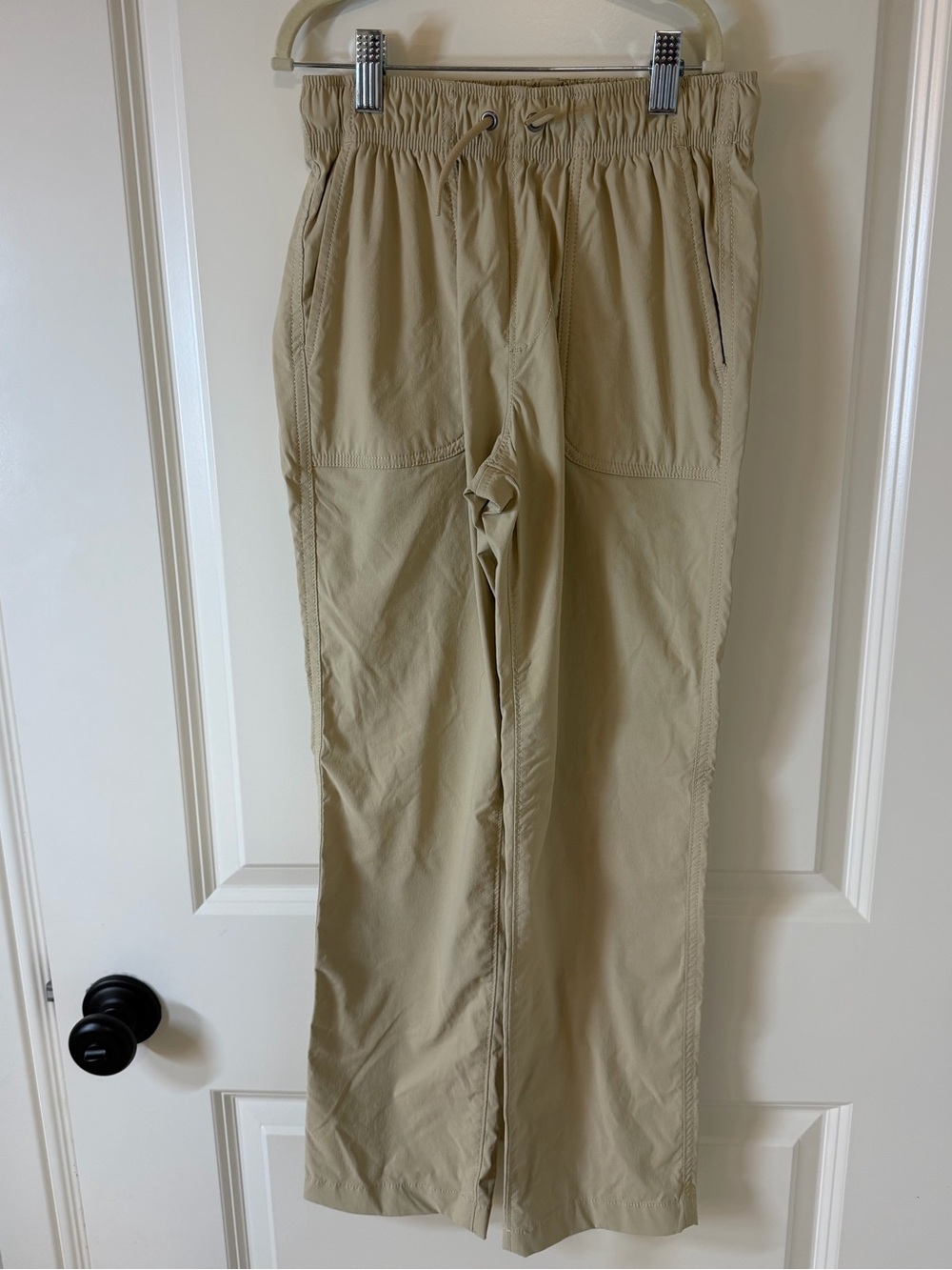 J. CREW CREWCUTS Lightweight Drawstring Pants - Tan/Khaki